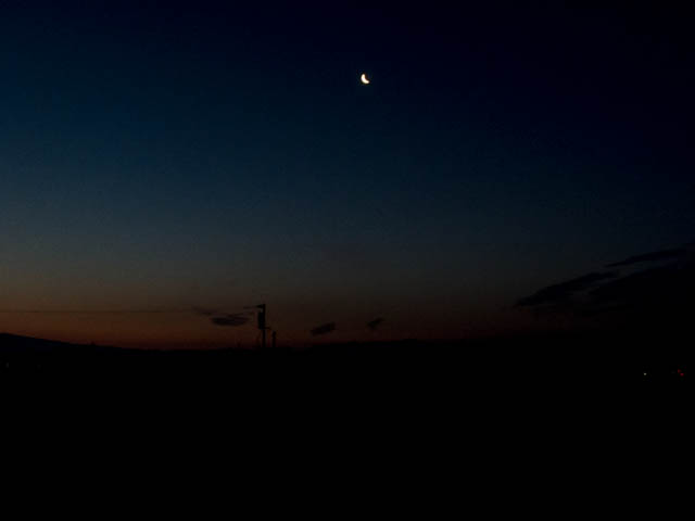 姫と三日月と夜明け